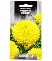 Изображение товара Семена цветов Бархатцы Фантастик желтые