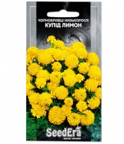 Изображение товара Семена цветов Бархатцы Купидон Лимонные