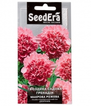 Изображение товара Семена цветов Гвоздика Гренадин махровая Розовая 