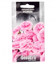 Изображение товара Семена цветов Гвоздика Шабо Махрова розовая 