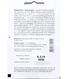 Ипомея Пурпурно-Чорна