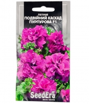 Изображение товара Семена цветов Петуния Двойной каскад пурпурная F1
