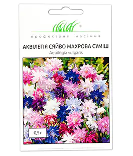 Аквілегія Сяйво махрова суміш