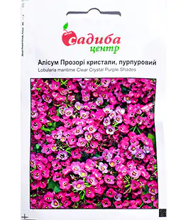 Семена цветов Алиссум Прозрачные Кристаллы