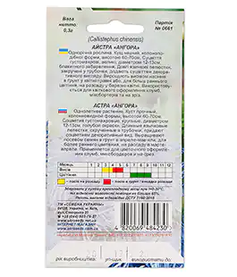 Семена цветов Астра Ангора