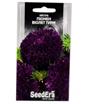 Изображение товара Семена цветов Астра Пионен Виолет Турм