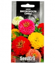 Изображение товара Семена цветов Цинния Махровая смесь