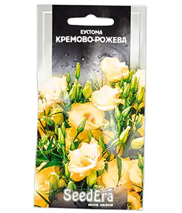 Изображение Семена цветов Эустома Кремово-розовая