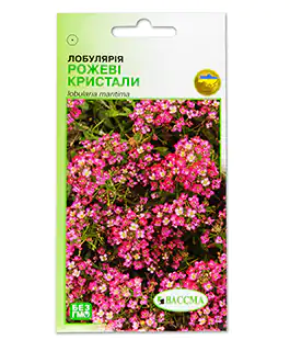 Семена цветов Лобулярис Розовые Кристалы