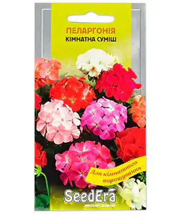 Изображение Семена цветов Пеларгония смесь