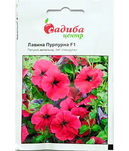 Петуния Лавина Пурпурная F1