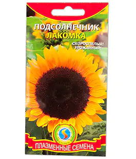 Изображение Семена цветов Подсолнечник Лакомка