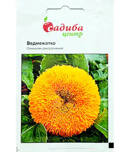 Изображение Семена цветов Подсолнух Медвежонок