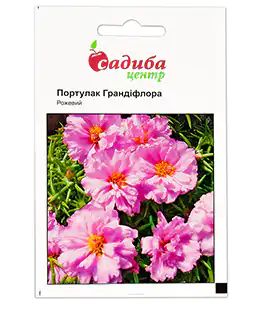 Изображение Семена цветов Портулак Грандифлора Розовый
