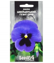 Изображение товара Семена цветов Виола Швейцарский гигант синяя