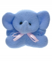 Изображение товара Мягкая игрушка для букетов Мини Слоник голубой 10см