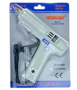 Клеевой пистолет большой белый TL-B60-100w
