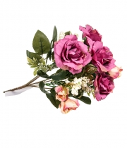 Букет роз сиренево-розовых KWY614