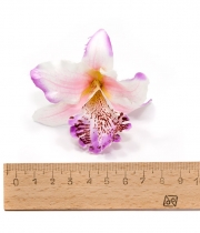 Цветок орхидеи фиолетовый 1шт.