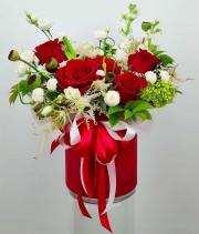 Цветы в коробке 11397