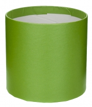 Изображение товара Коробка круглая для цветов салатовая из бумаги 100/100 без крышки