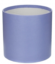Изображение товара Коробка круглая для цветов сиреневая из бумаги 100/100 без крышки