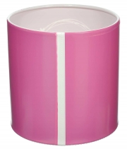 Коробка для цветов пластиковая «SWEET» розовая 140/140