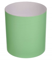 Изображение товара Коробка для цветов круглая Мята из бумаги 150/170 