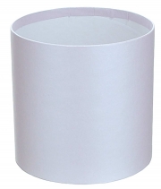 Изображение товара Коробка круглая для цветов лаванда светлая из бумаги 100/100 без крышки