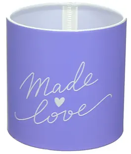 Коробка для цветов пластиковая Made Love Сирень 100/100