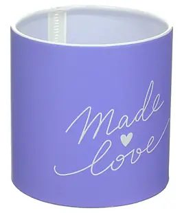 Коробка для цветов пластиковая Made Love Сирень 100/100
