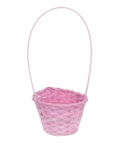 Изображение товара Корзина декоративная розовая H2003