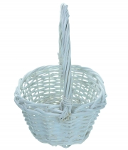 Корзина декоративная MIN 25722 белая