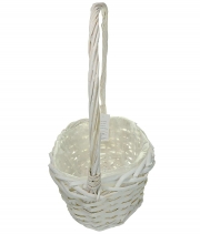 Корзина декоративная белая CR13535-37