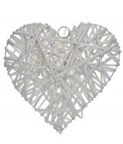 Изображение товара Сердце плетеное JQS19165 белое