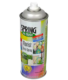 Краска для цветов в баллончиках серебро 003 BRITE SILVER