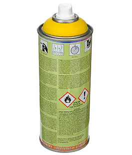 Краска для цветов в баллончиках желтая 080 CHROME YELLOW