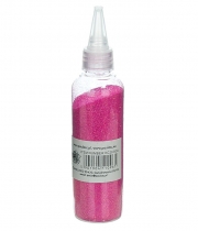 Изображение товара Присыпка для цветов розовая перламутр в бутылочке 80гр.