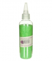Изображение товара Присипка для квітів світло-зелена перламутр у пляшці 80гр.