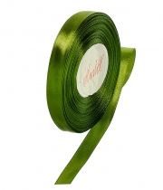 Изображение товара Стрічка атласна темно-зелена 12 мм