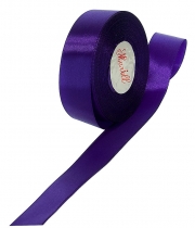 Изображение товара Стрічка атласна фіолетова 25мм 