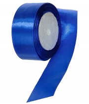 Изображение товара Лента атласная синяя 38 мм А040