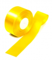 Изображение товара Лента атласная желтая 40мм