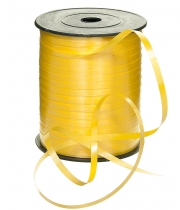 Лента полипропиленовая на бобине желтая Shax 5мм