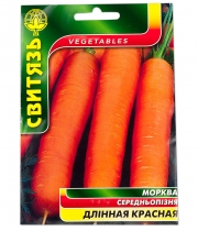 Изображение товара Морковь Длинная красная
