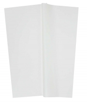 Изображение товара Однотонная матовая пленка для цветов белая в листах 20 шт.
