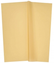 Изображение товара Однотонная матовая пленка для цветов шампань в листах 20 шт.