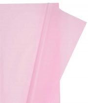 Однотонная матовая пленка для цветов светло-розовая в листах 20 шт.