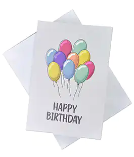 Изображение Конверты для денег с открыткой ЛП-02 «Happy Birthday!»