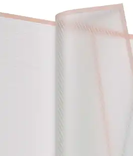 Калька для цветов &laquo;At the touch...&raquo; White-Pink Edge 20 шт.